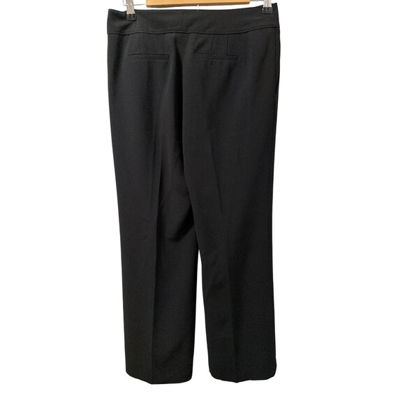 Ann Taylor Petites Margo Black Dress Pants 4P Polyester Viscose Dress Pants - Picture 5 of 10